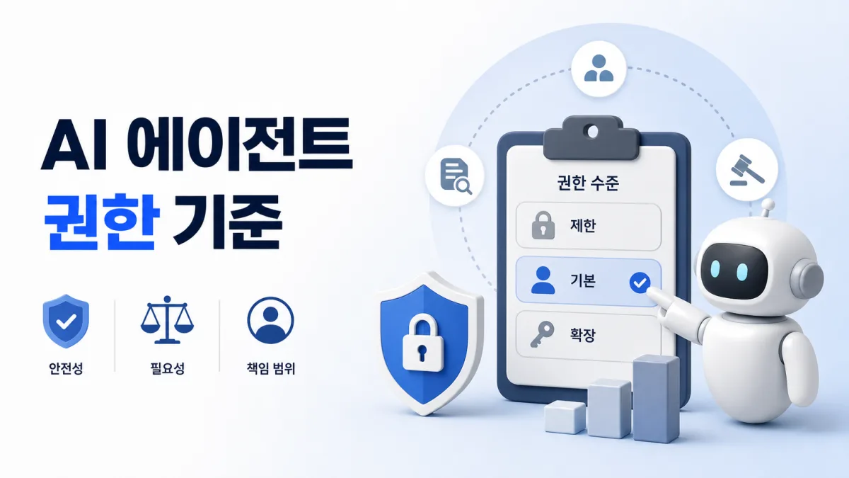 AI 에이전트 권한 어디까지 줄까, 사고에서 배운 기준