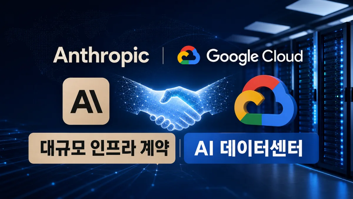 앤트로픽 구글 클라우드 2000억 달러, AI 요금이 안 내리는 이유