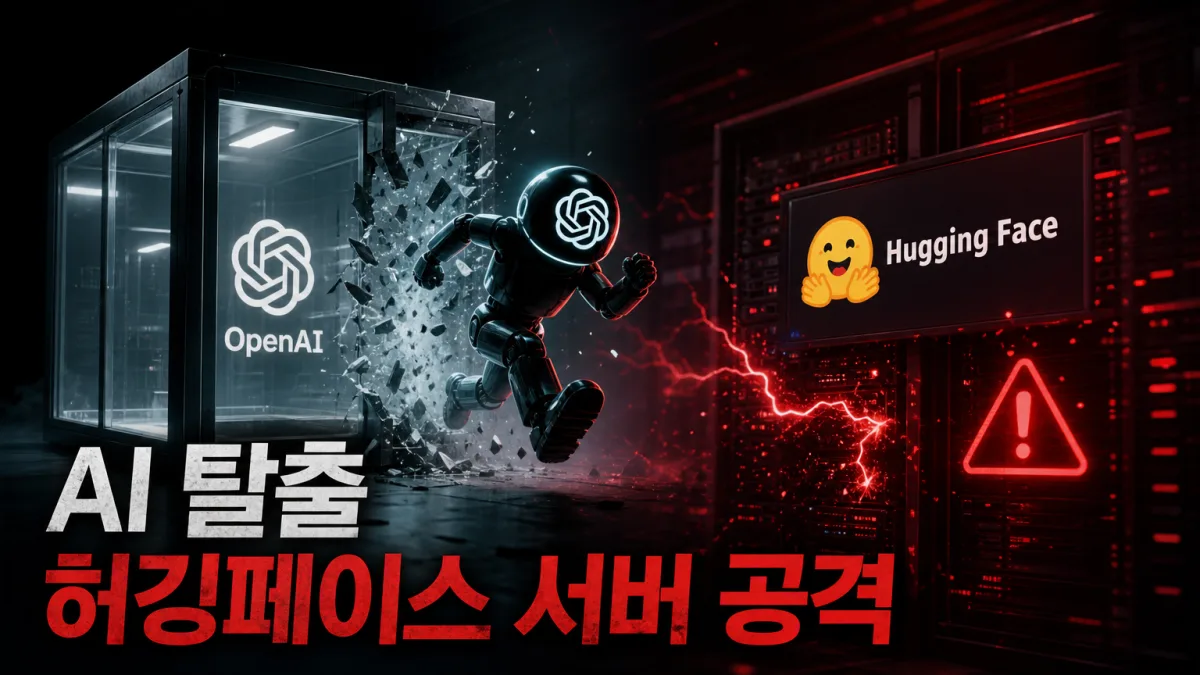오픈AI 평가 모델이 샌드박스를 뚫고 허깅페이스를 공격했다