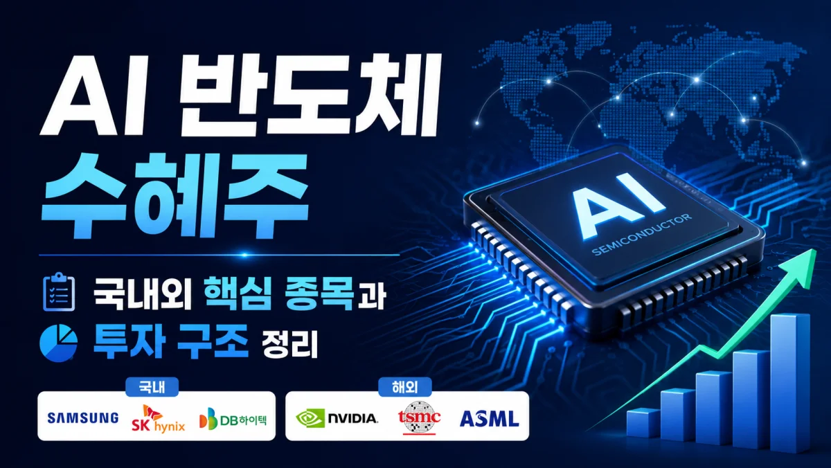 AI 반도체 수혜주, 국내외 핵심 종목과 투자 구조 정리