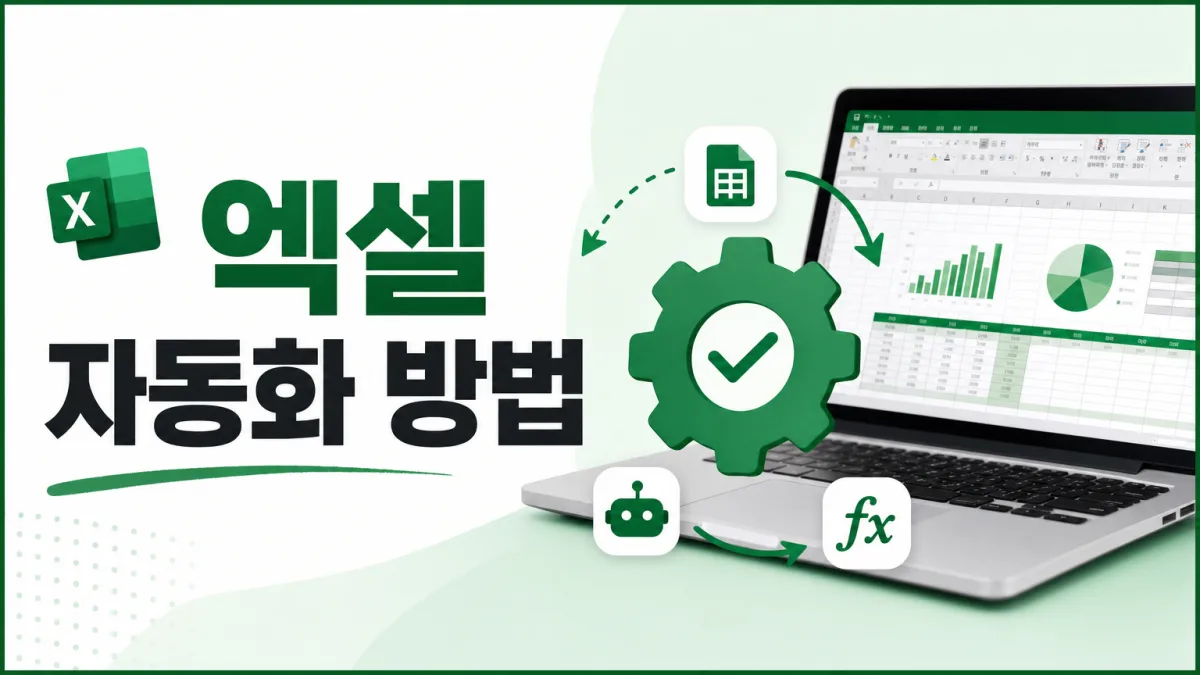 엑셀 자동화, 함수 안 짜고 클로드 코워크에 맡기는 법