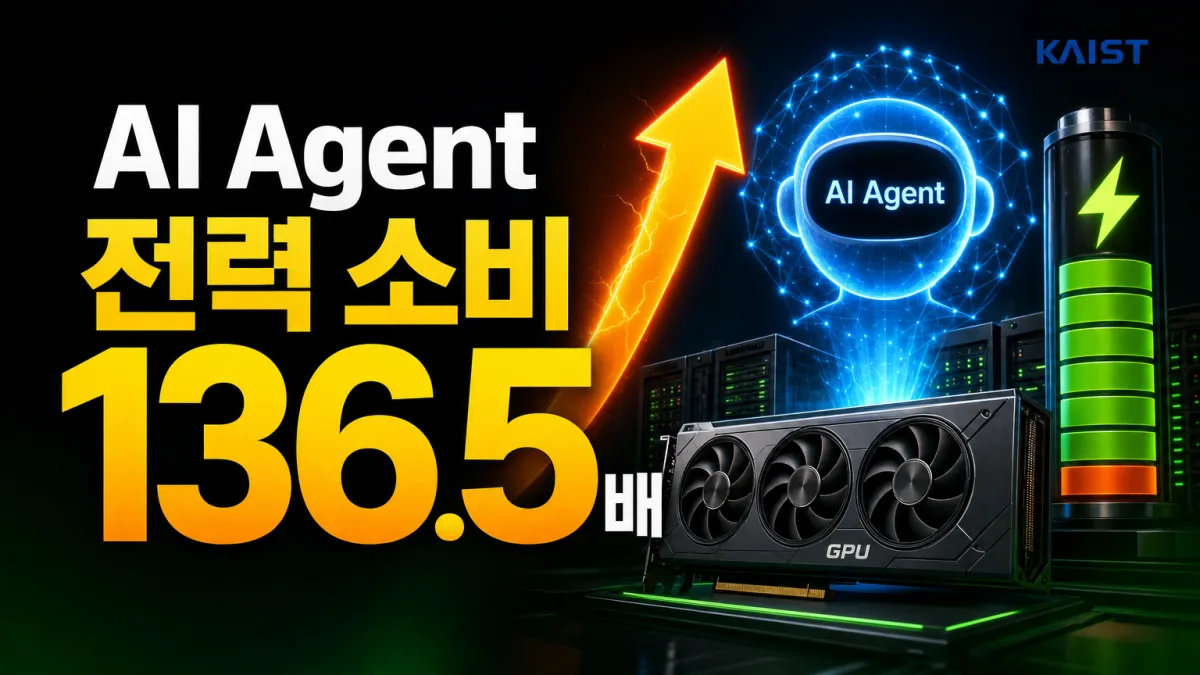AI 에이전트 전력 소비 136.5배, 과제 수행형이 답변형보다 많이 먹는 이유